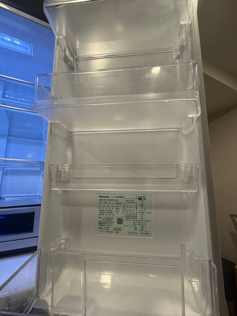 noa　パナソニック NR-F555WPX-H 2019年製