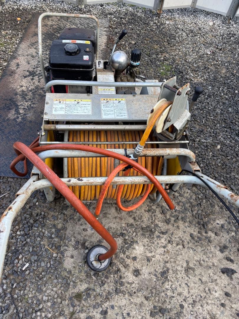 自走動噴 ATC-640M 自動整列 巻取り 動噴ガソリン エンジン リコイル