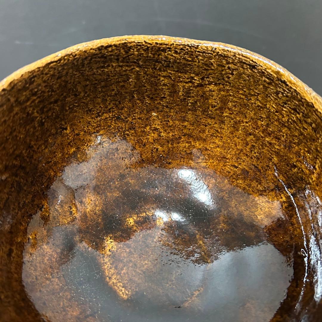 大樋年雄（11代長左衛門）飴茶碗　茶道具鵬雲斎坐忘斎淡々斎即中斎而妙斎棗水指釜