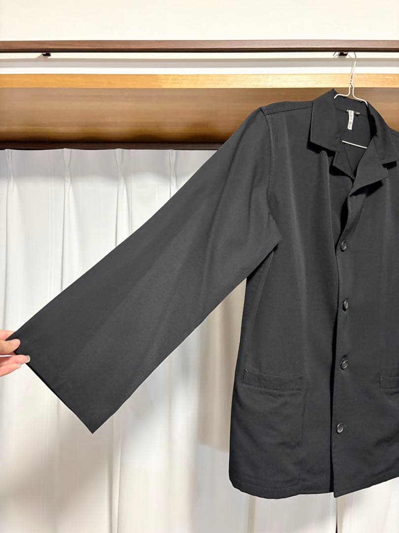 Y's ヨウジヤマモト　ブラック シングルライダースジャケット