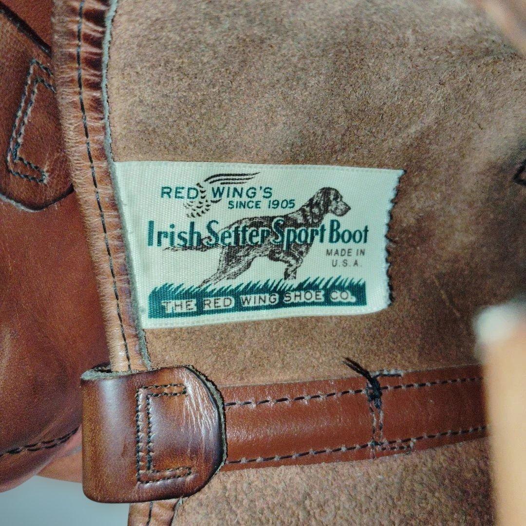 や*そ様 US10Ｂ 28㌢　犬タグ　RED WING ペコスブーツ　茶