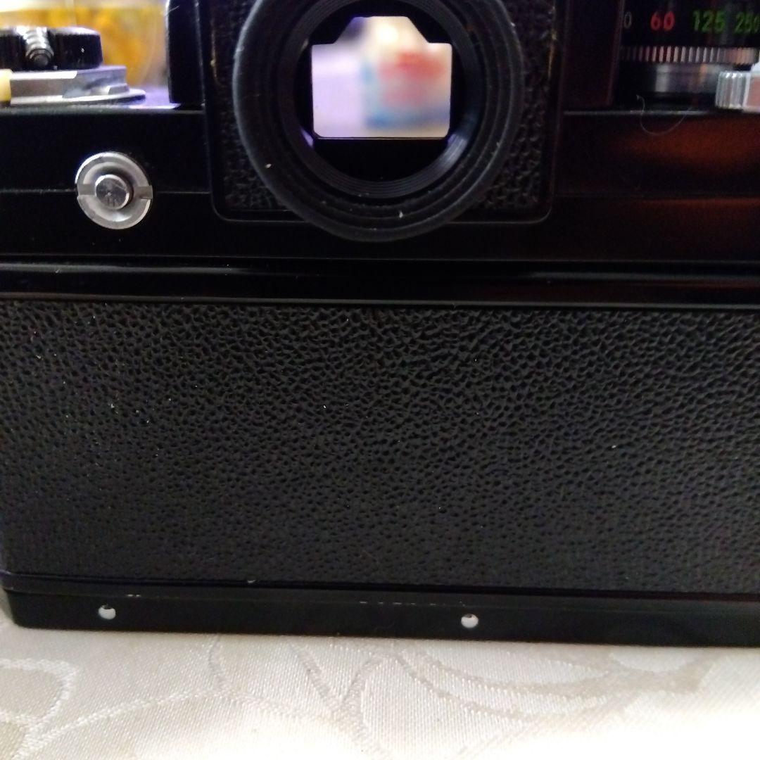 綺麗なブラックのニコンFフォトミックFTNです