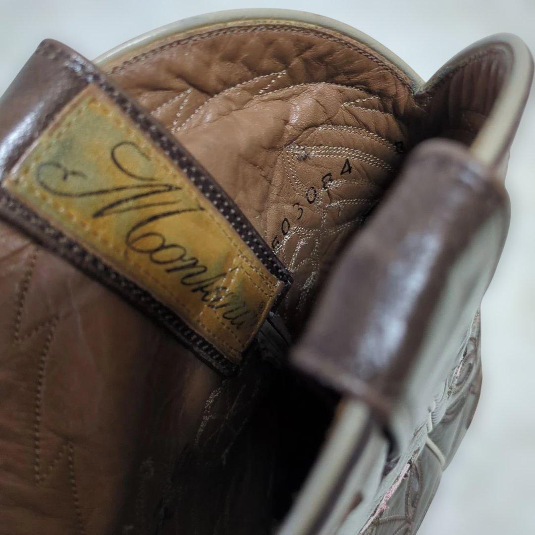 Montana バタフライ ウエスタンブーツ 本革 羊革 メキシコ製　US6