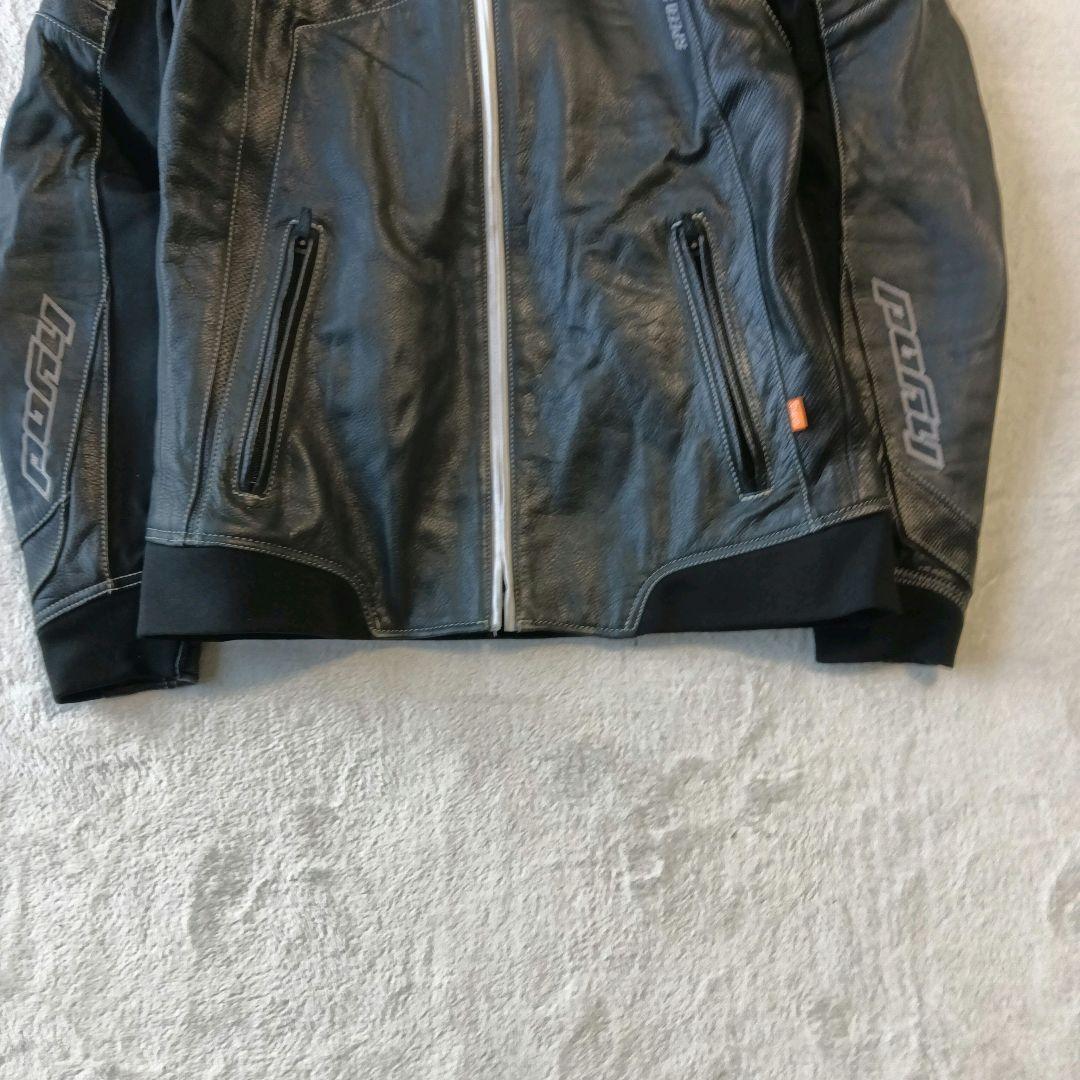 極美品 HYOD ヒョウドウ 革 ライダース ジャケット プード HSL521D