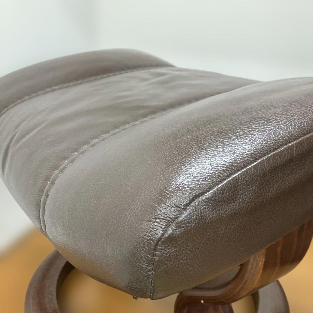 シエル様 本革ストレスレスチェア オットマン付 引取り