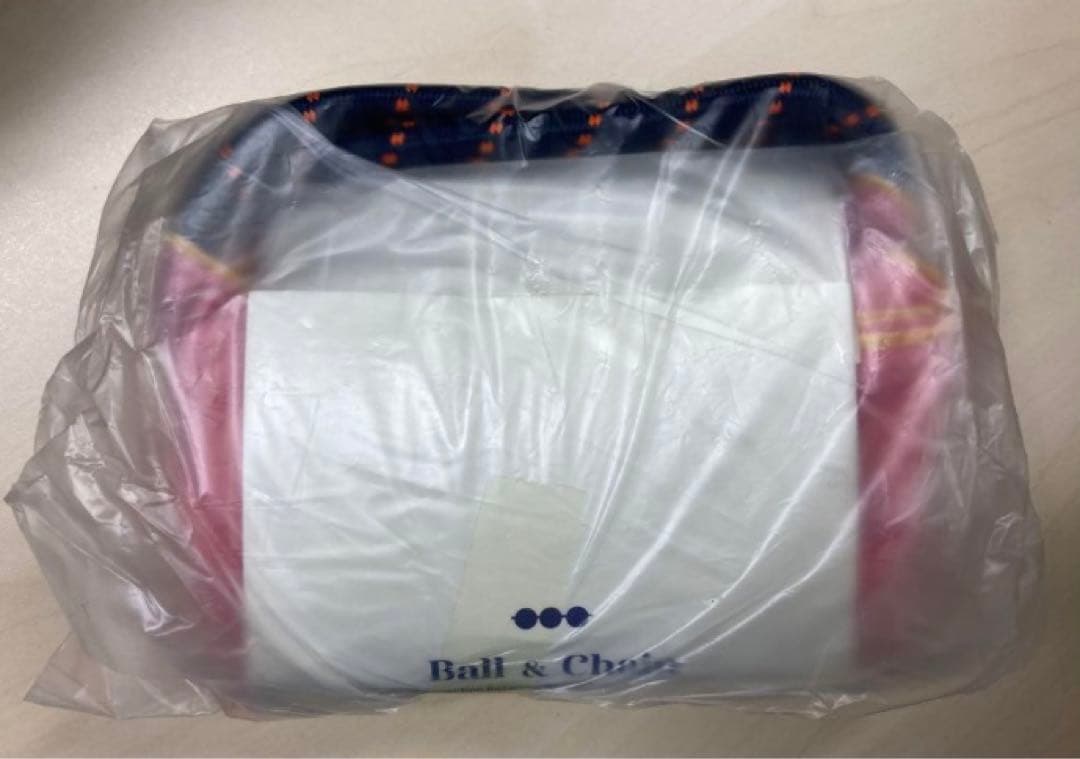 レア　不二家　フジヤ　ボールアンドチェーン　エコバッグ ペコちゃん　ピンク　限定