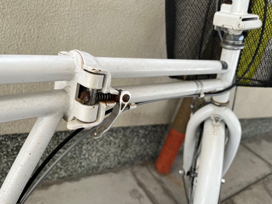 折りたたみ自転車 白 大阪