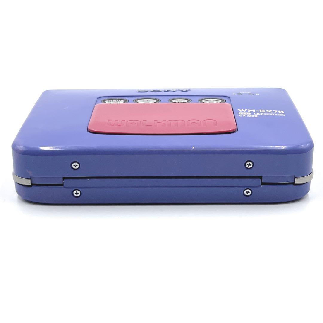 【希少・動作品】 SONY WM-EX78 カセットウォークマン　再生OK