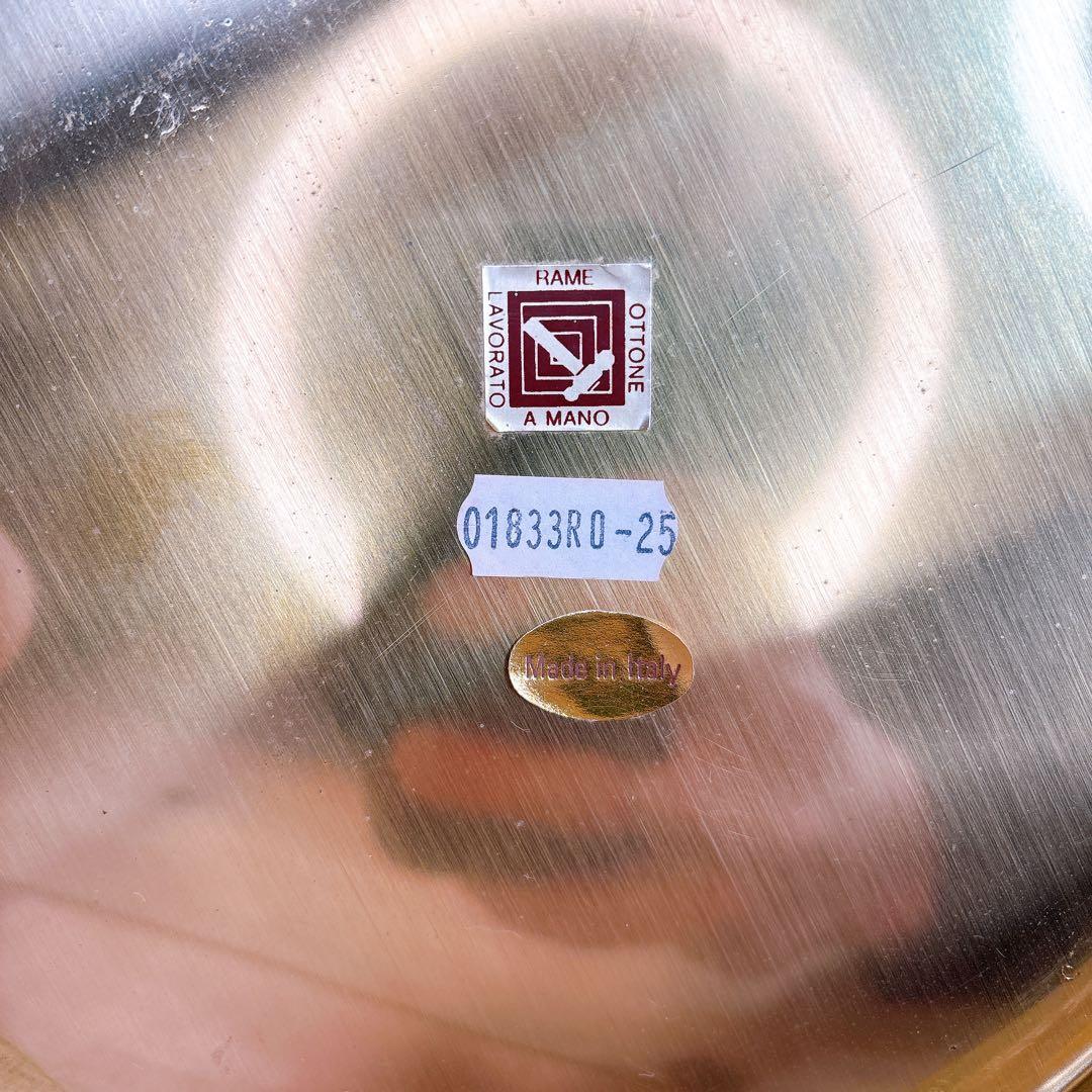 希少品 コッパーコールバケツ イタリア製 暖炉道具 石炭 炭入 ファイヤーツール