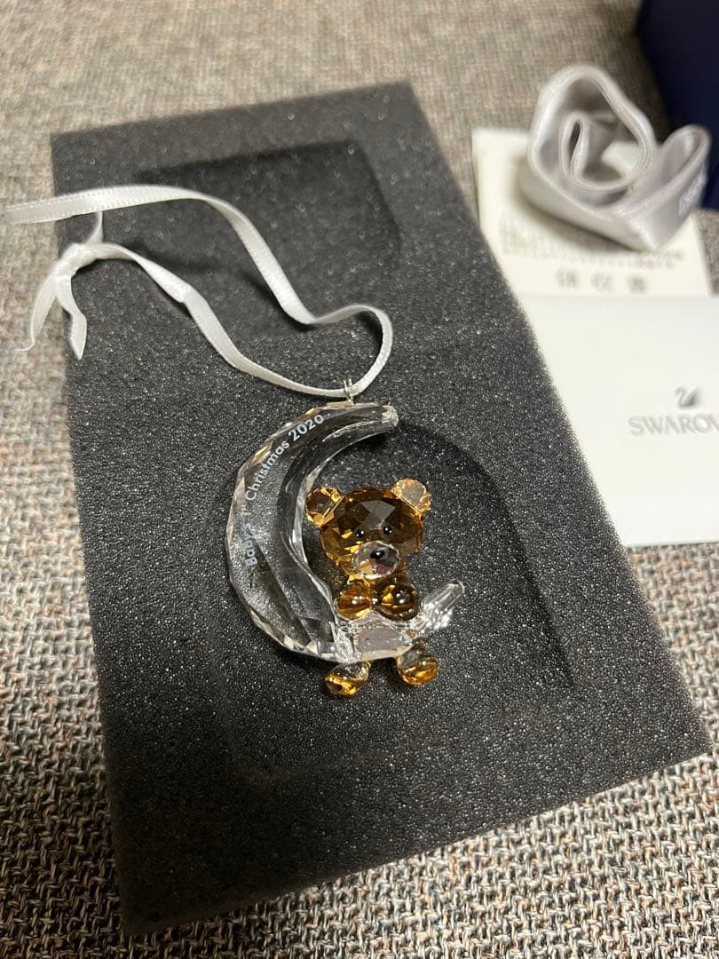 美品　スワロフスキー　オーナメント　1st Christmas 2020