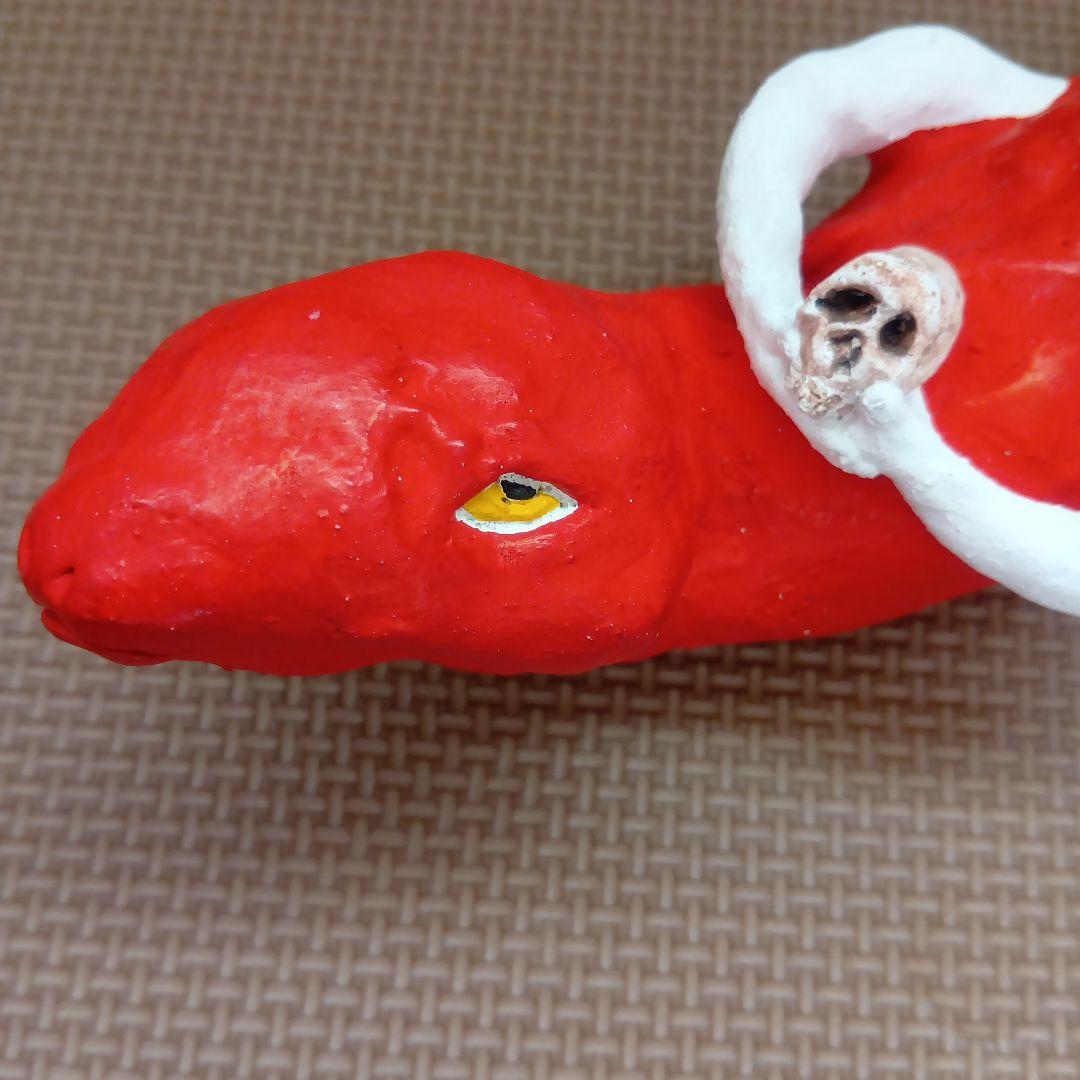 現代陶芸家 相場るい児 「少女土鈴」土人形 手捏ね 艶物 ツチノコ 髑髏