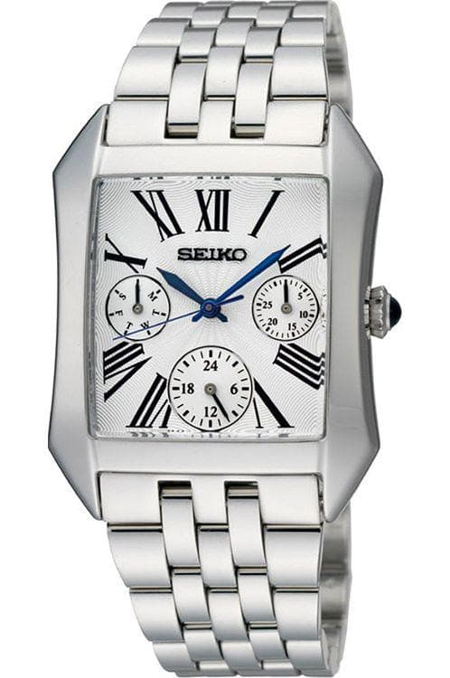 セイコー新品ローマ数字レディース＆ボーイズ入手困難 逆輸入50m防水 腕時計