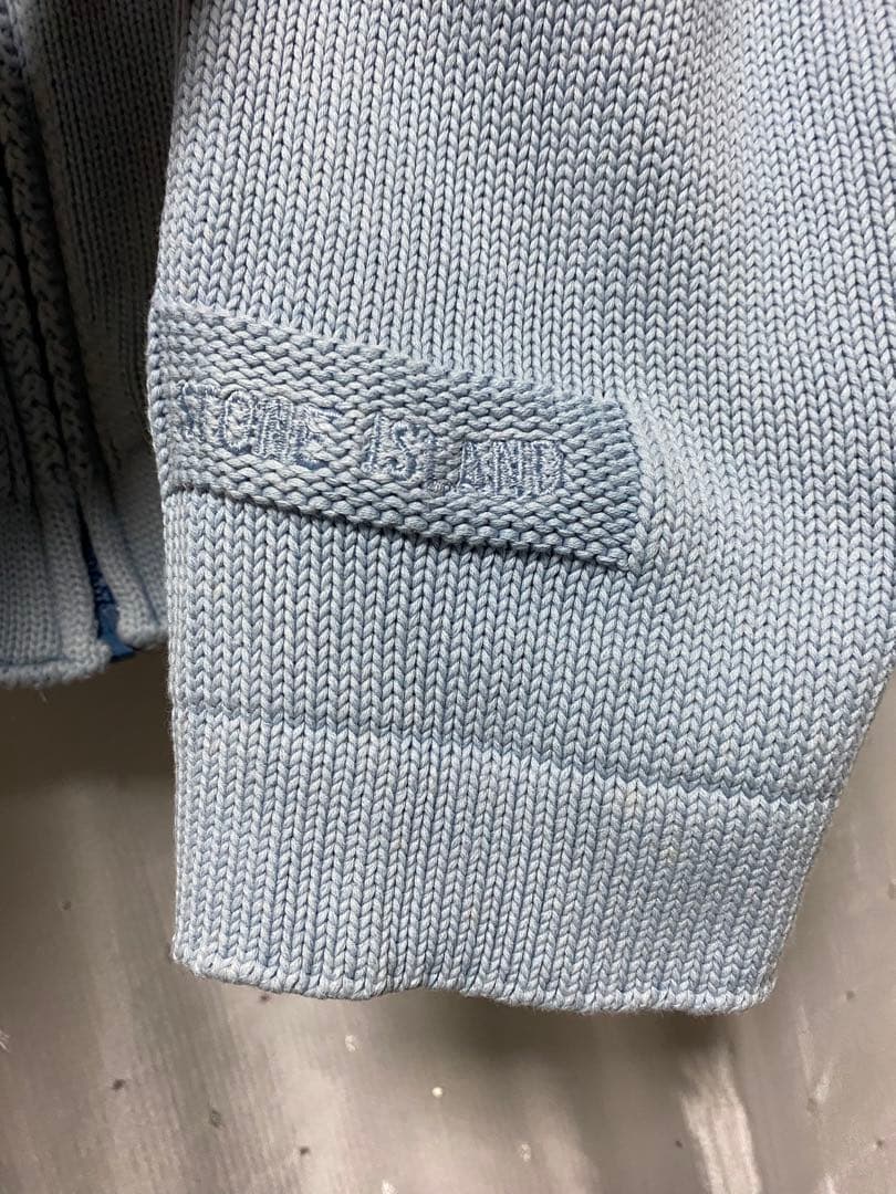 トップス STONE  90s DS KNIT BLUE