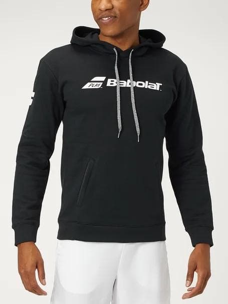 BABOLAT（バボラ）Logo フードパーカー（EU:M）黒