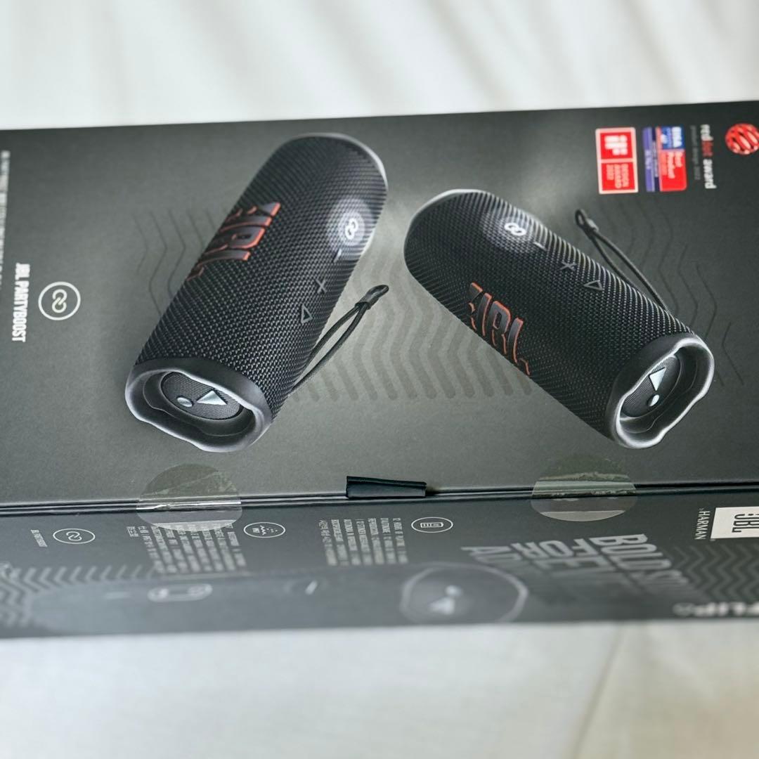 【新品未開封】JBL FLIP6 ポータブルウォータープルーフスピーカー