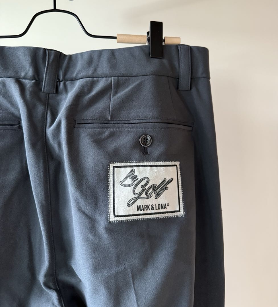 新品 ★ MARK&LONA ボトムス スエード マーク&ロナ グレー 正規品