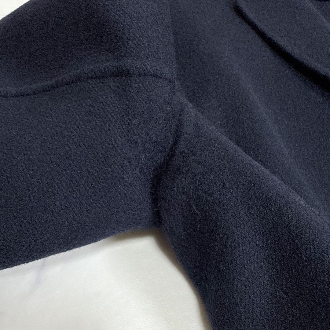 ’S Max Mara ダブルフェイスジャケット クチートアマーノ ネイビー