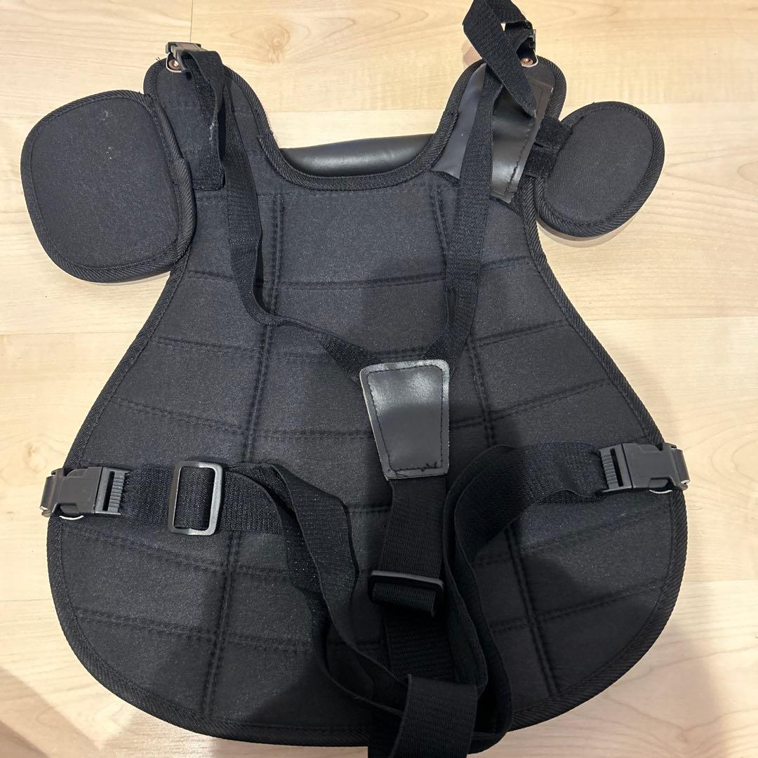 キャッチャー防具　3点セット　ブラック