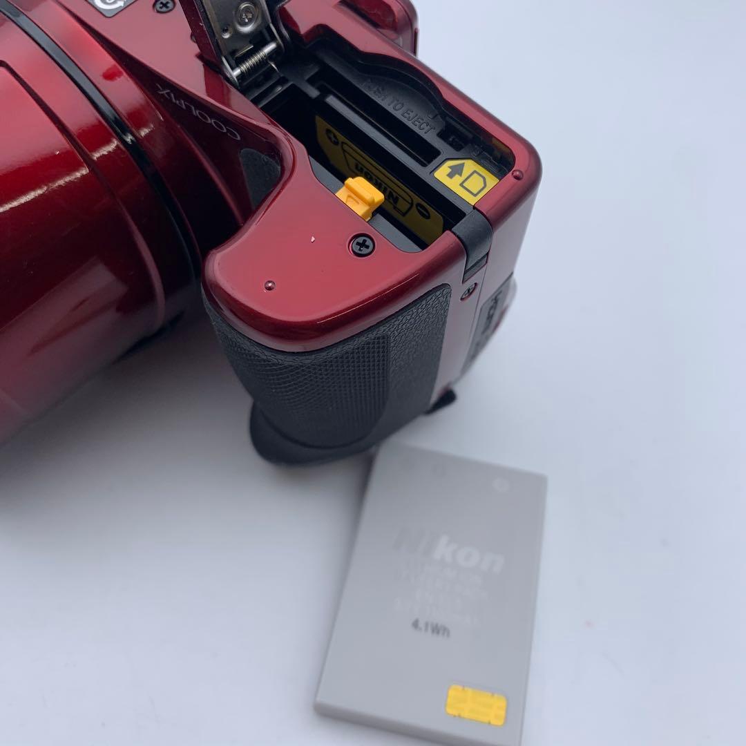 Nikon ニコン COOLPIX P510 レッド コンパクトデジタルカメラ