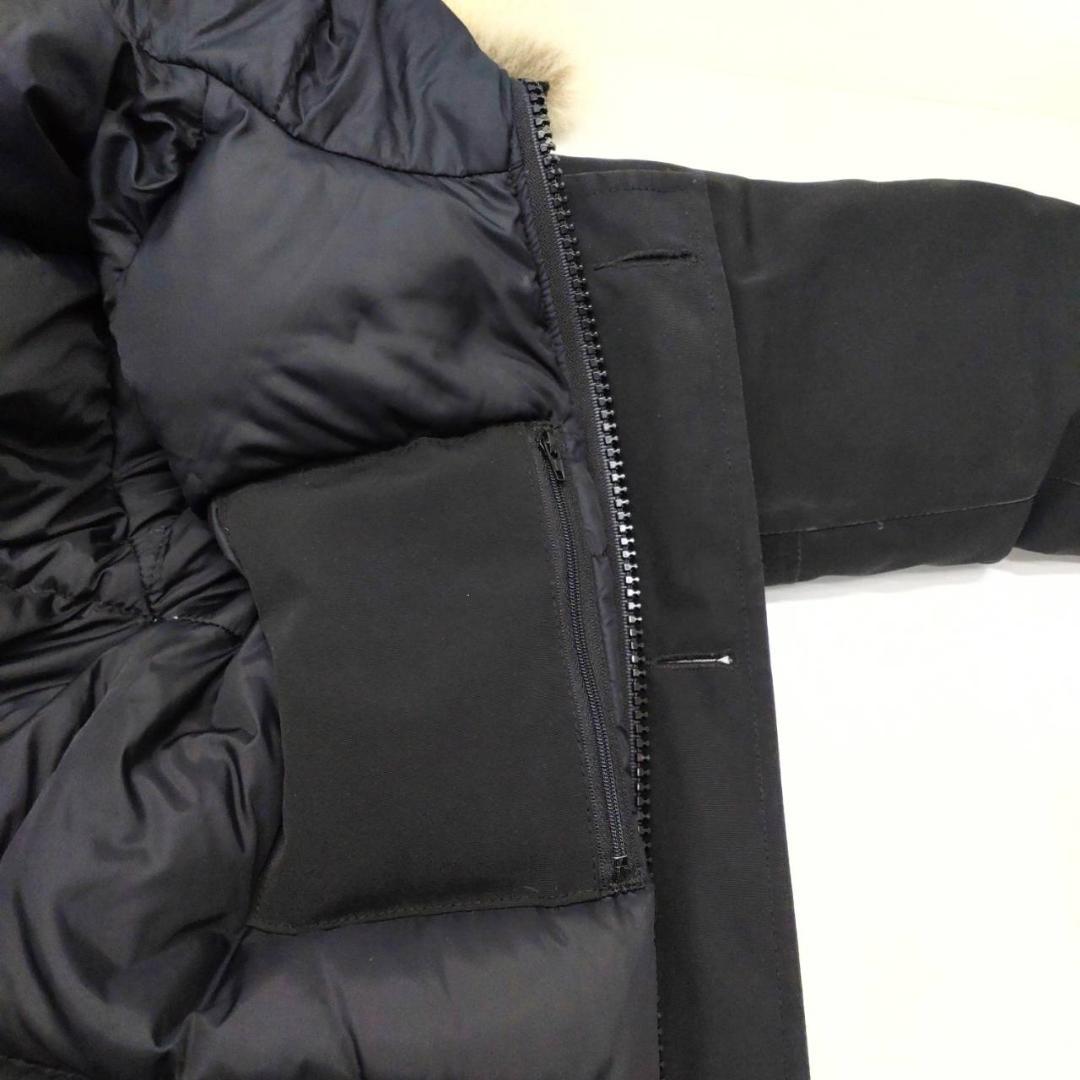   カナダグース ジャスパー パーカ ブラック S ファー