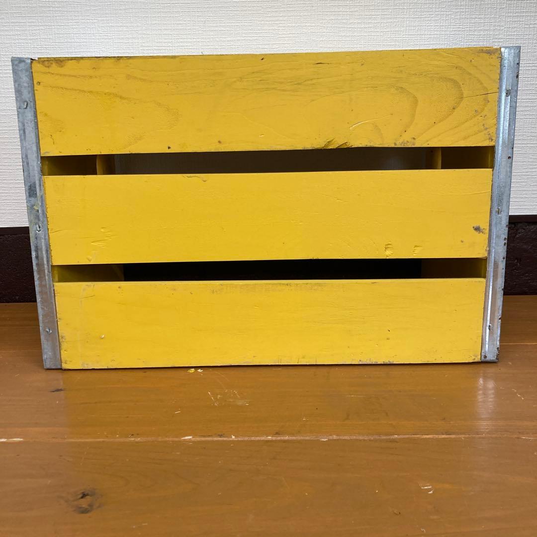 N391② ビンテージ ウッドクレート SQUIRT スクワート・ボーイ レトロ