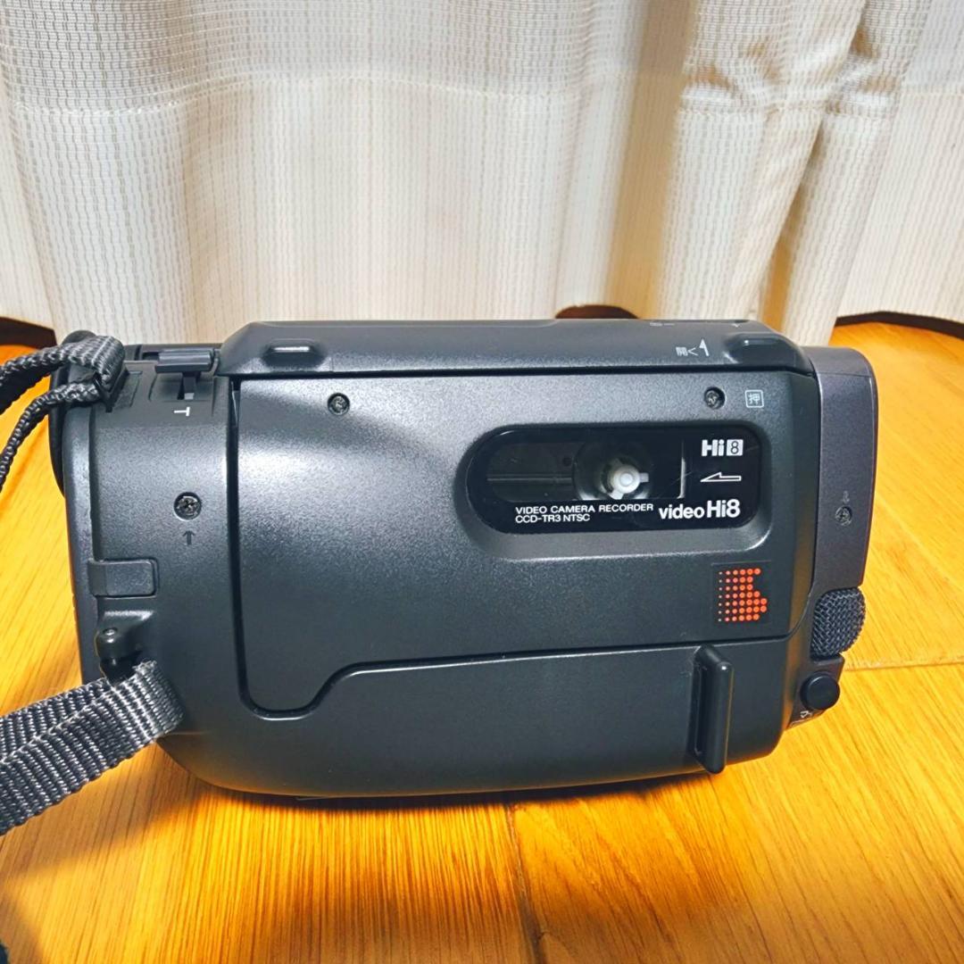 【動作確認済】SONY Hi8 高画質 ビデオカメラ CCD-TR3 セット