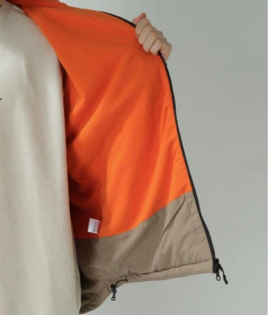 は*な様 WILDTHINGS ワイルドシングス　別注　フリースブルゾン　ナイロ