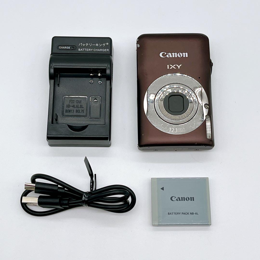 【希少】Canon IXY 200F オールド コンデジ ブラウン