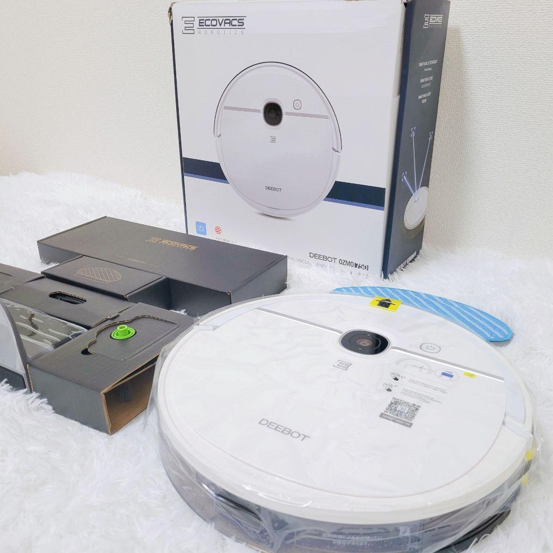 【新品未使用】エコバックス DEEBOT OZMO 750ロボット掃除機DV6G