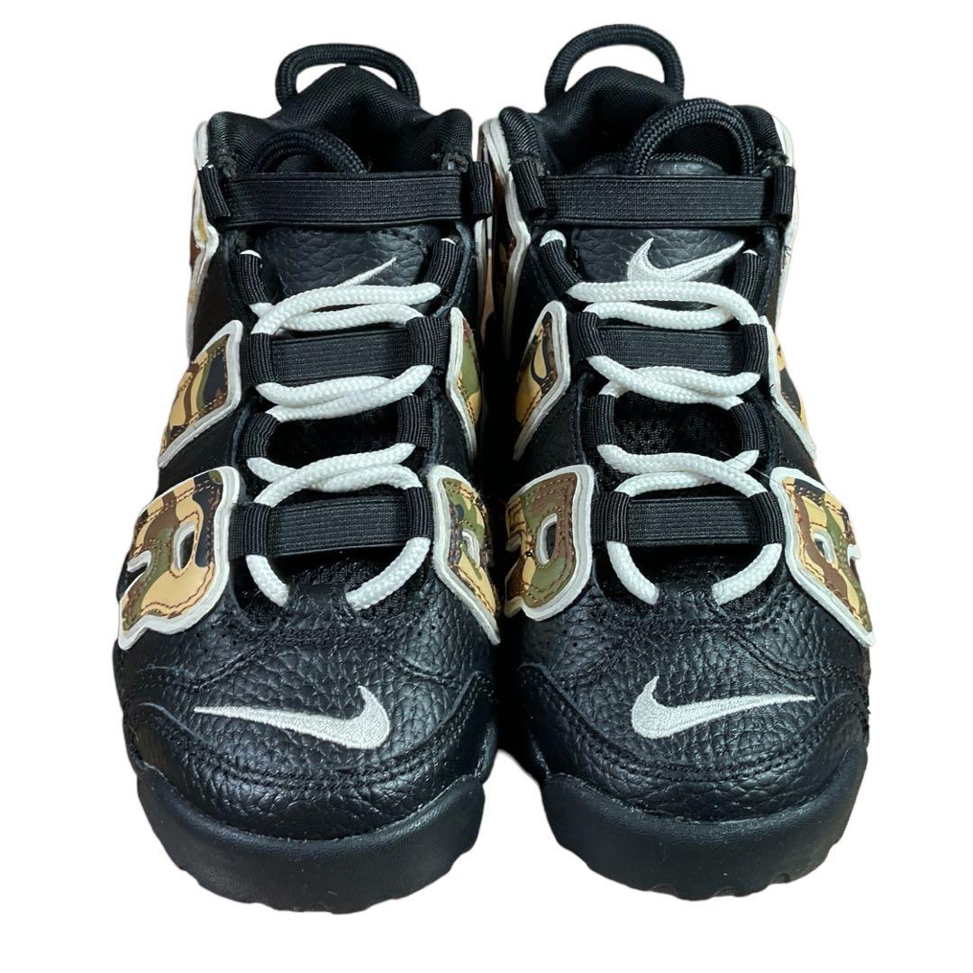 NIKE more uptempo 21cm　キッズ　カモ