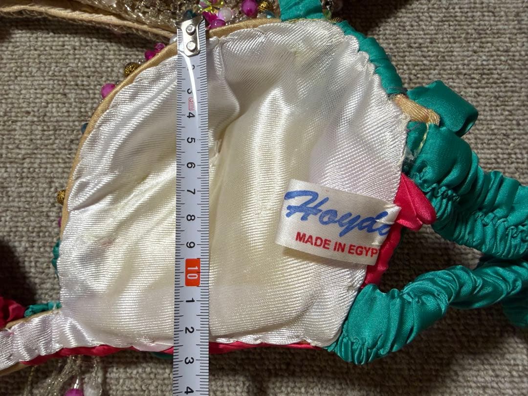ベリーダンスセットアップ ターコイズ・ピンクmade in Egypt￼
