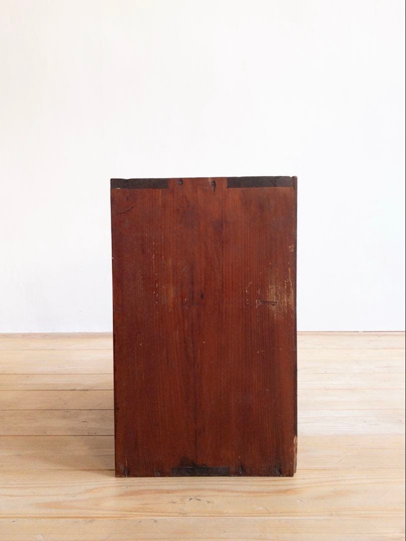 書類棚　レターケース　収納棚　木製　高さ50㎝　古道具　古家具　アンティーク