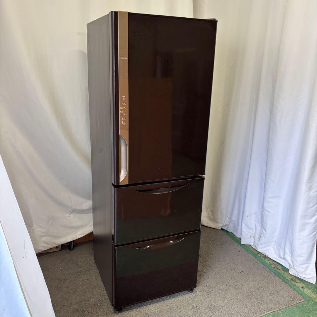 110　自動製氷　冷蔵庫　日立　右開き　300-400ℓ　安い　スリム　設置無料