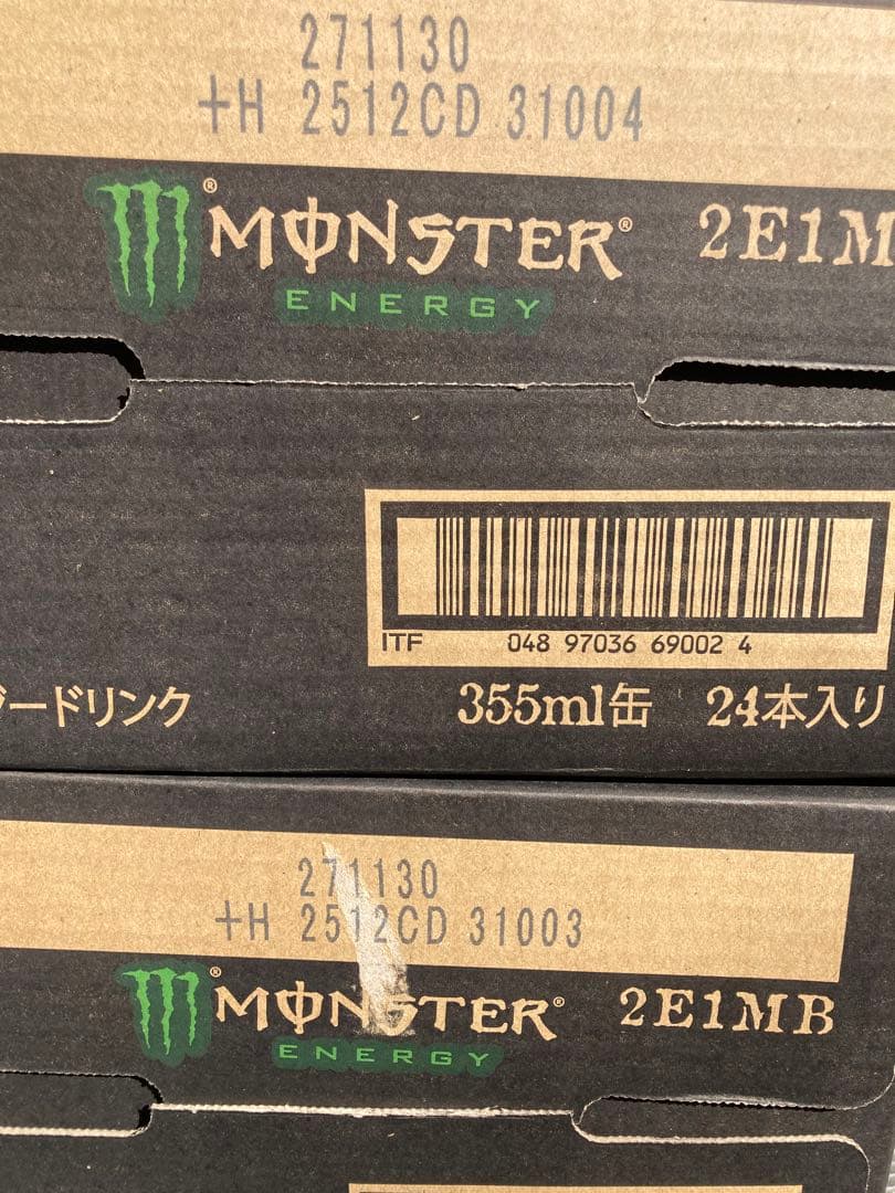 モンスターエナジー355ml48本②