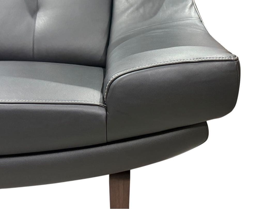 ♢【ほぼ未使用】②カリモク ZU46 左肘2人掛けソファ