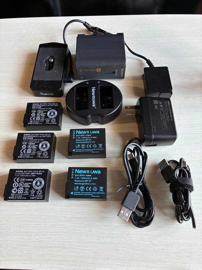 【美品】SIGMA fp レンズセット リグ　純正バッテリー付き