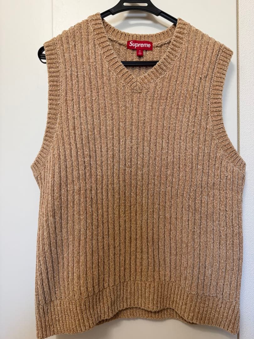 トップス Supreme Chenille Sweater Vest M