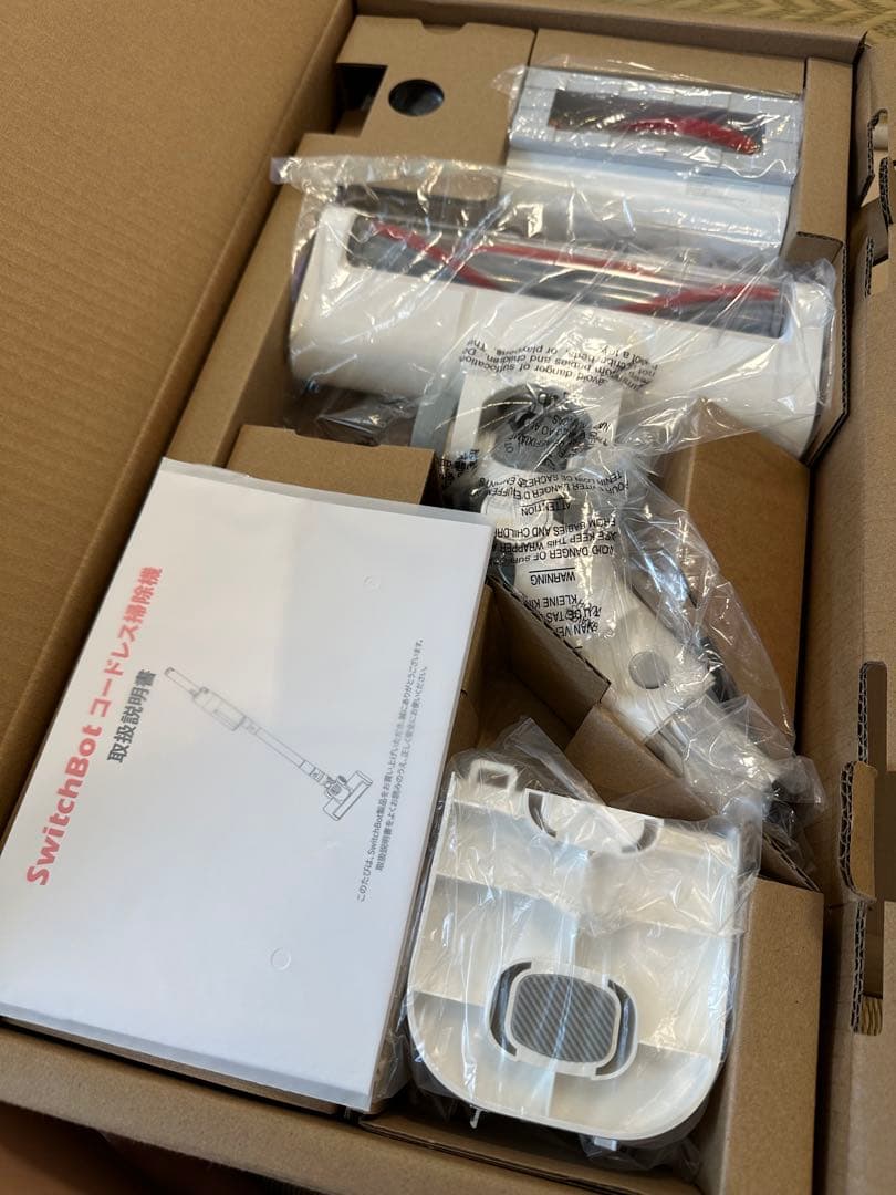 SwitchBot ロボット掃除機K10+ProCombo掃除機　スティック未使