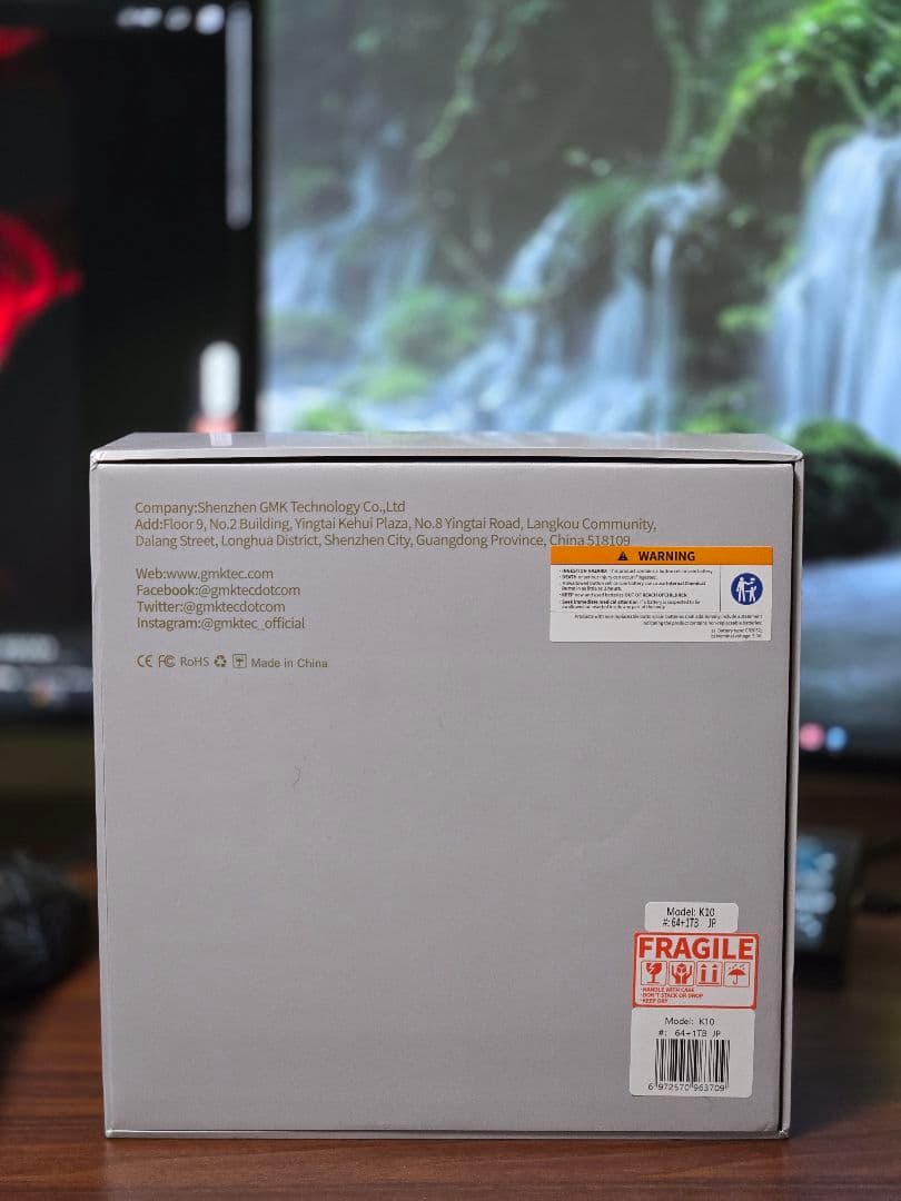 メモリー i9 13900HK DDR5 64GB 1TB NucBox K10