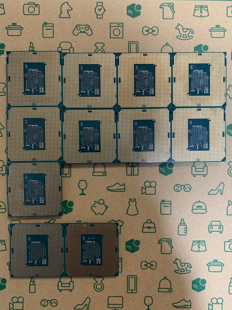 【動作未確認】Intel Core i3 7100/6100 11枚セット