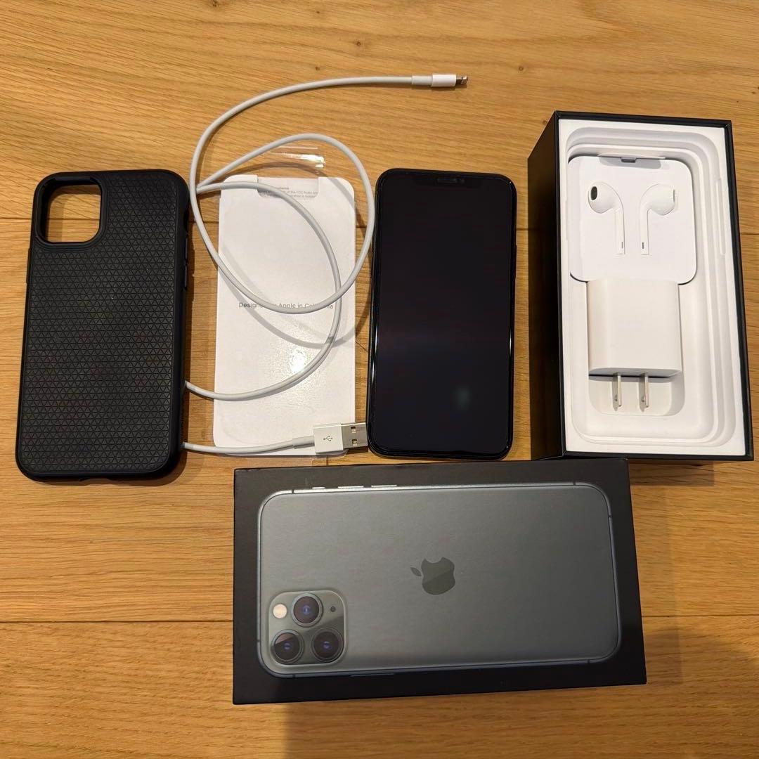 iPhone11 Proミッドナイトグリーン256GB US版