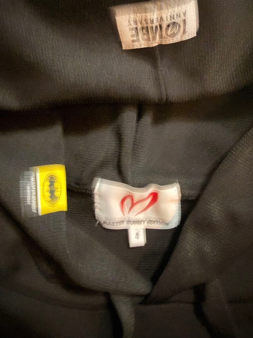 マスターバニーエディション ×BATMAN 10周年 長袖 ニットパーカー