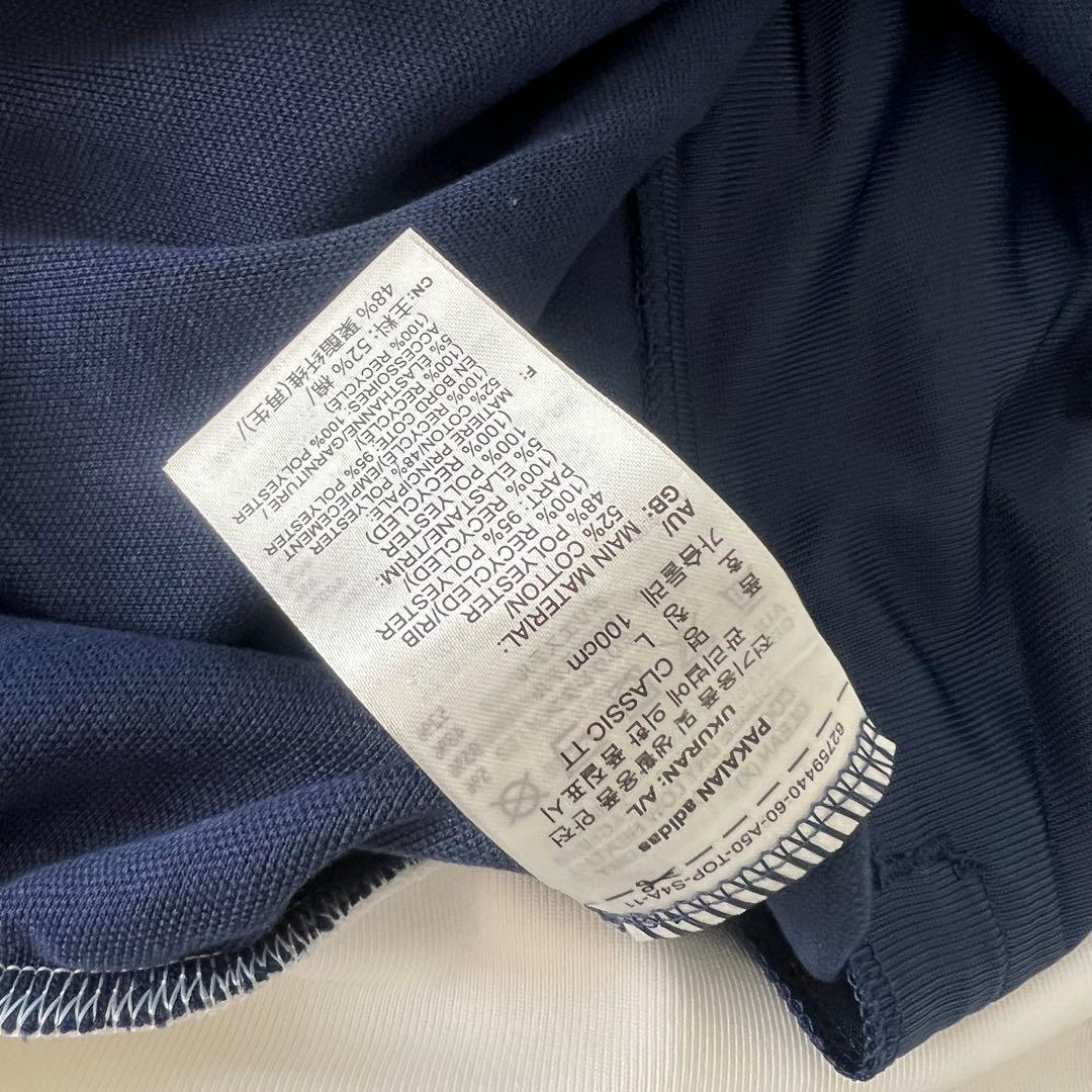 adidas アディダス　ベッケンバウアー　セットアップ　紺色　白　メンズ　上下