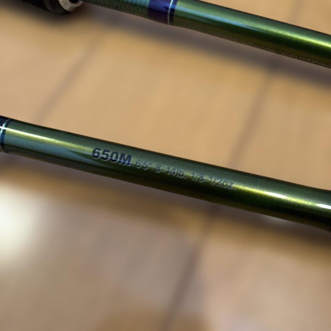 ノリーズ　ロードランナー　650M & HB630M2本セットSP LTT