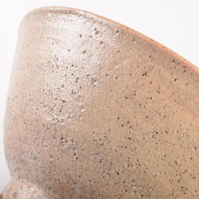 朝鮮美術　李朝白磁　井戸茶碗　時代箱付　V　R7534