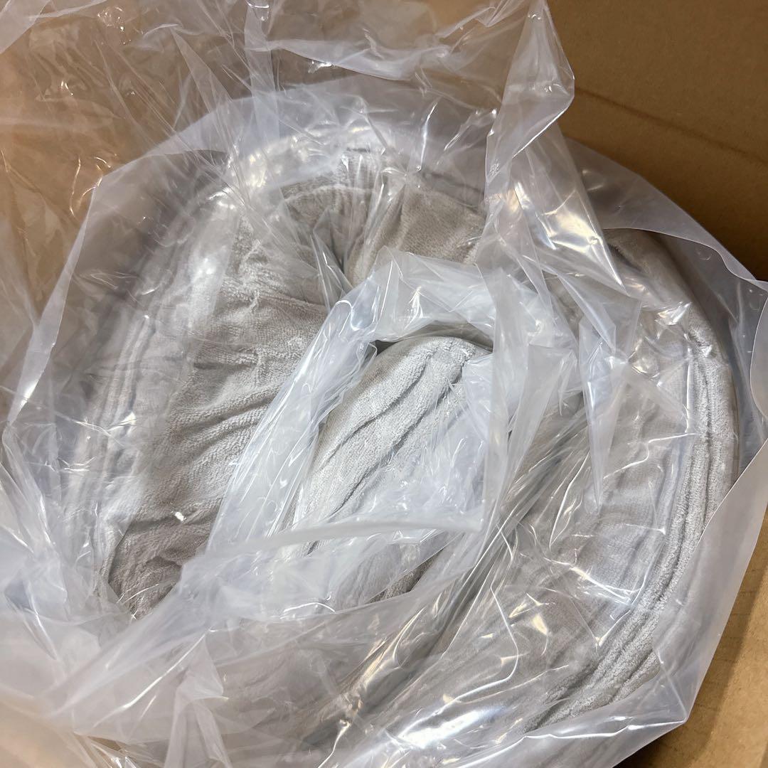 三つ折り マットレス 高反発 厚さ10cm 折りたたみ シングル グレー ベッド