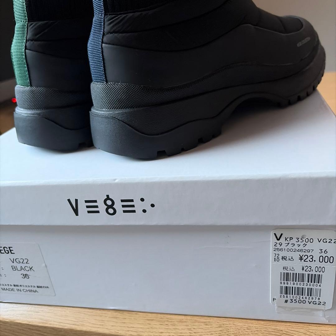 【新品】ヤマダヤVEGE×nouerハイブリッドスノーブーツ 23㎝