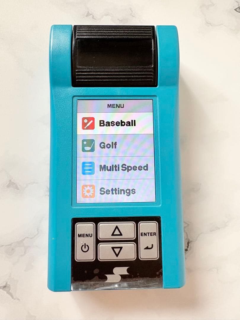 美品SSK スピードガン マルチスピードテスターII 野球