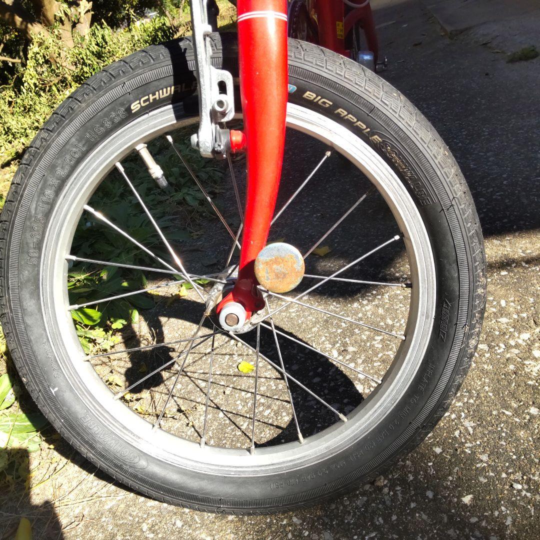 Curve D3 折りたたみ自転車 レッド 700C