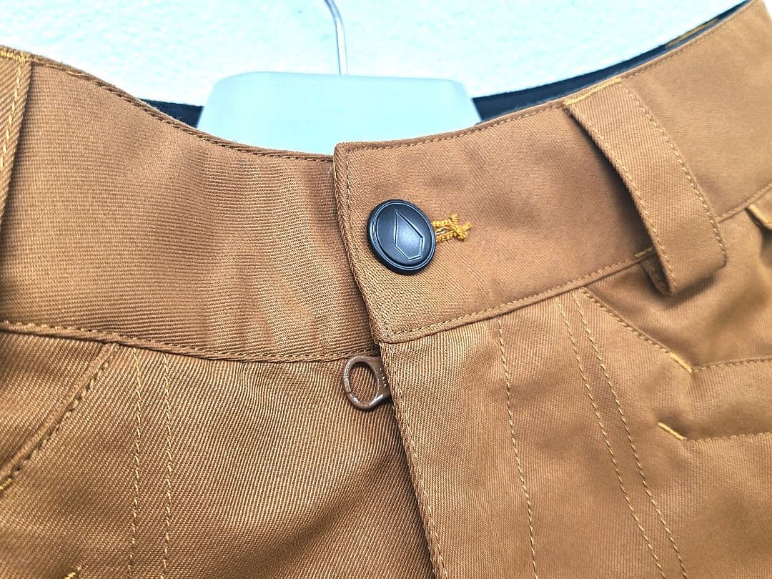 VOLCOMスノーボードパンツ レディース ブラウン ボルコム スキー